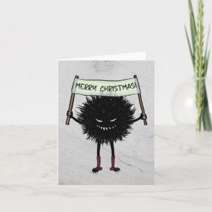 Goth jul Character Evil Kryp Tack Kort