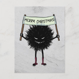 Goth jul Character Evil Kryp Vykort
