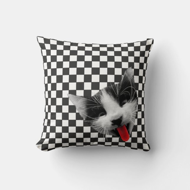 Goth Kattunge Cushion Kudde (Framsida)