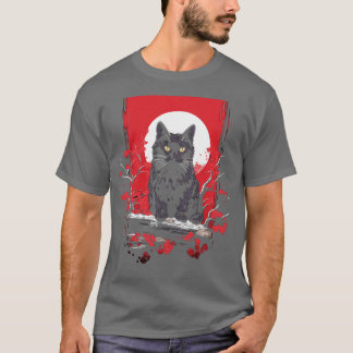 Goth Kawaii Cat Gifts Manar Girls Womens Cat 2 T Shirt