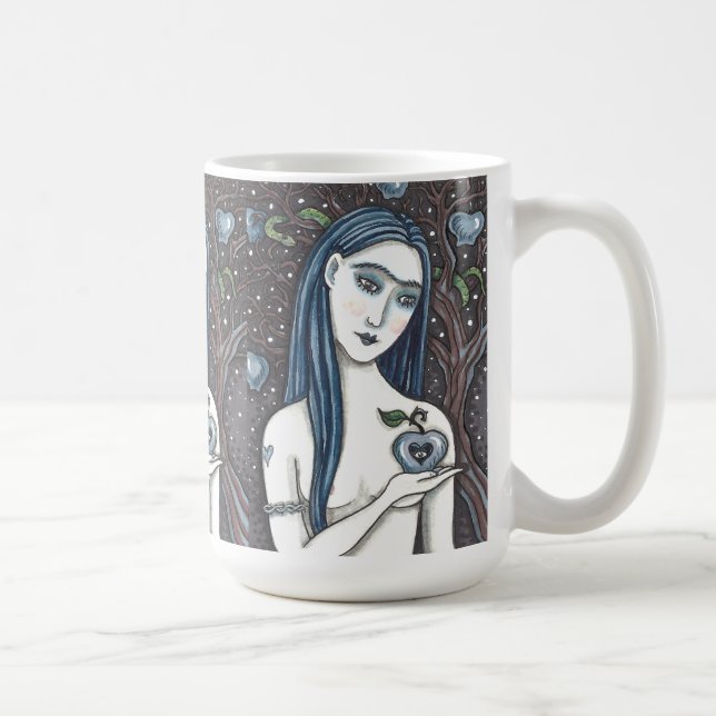 GOTH KVÄLL, MÖRK GARDEN OF EDEN, WOMAN, SERPENT KAFFEMUGG (Höger)