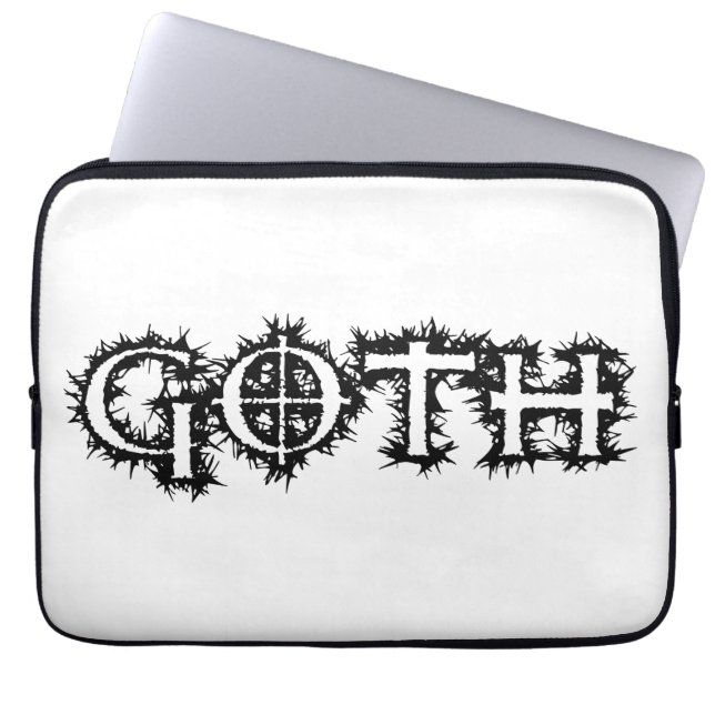 Goth Laptop Sleeve (Framsidan)