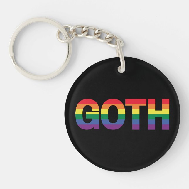 Goth LGBTQ+ Regenbogen (Framsidan)