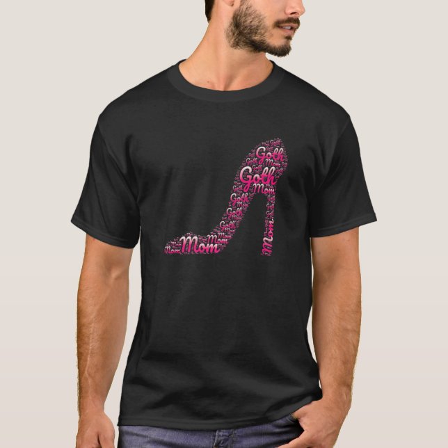 Goth Mamma Emo Punk Mors dag T Shirt (Framsida)