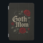 Goth Mamma Röd ros Blommigt Victorian Typography iPad Mini Skydd<br><div class="desc">Lägg till ett litet av Viktoriskt gotskt till din elektronik med den här elegant- och personlig-plattan fodral med en typografisk design som visar "Gothic Mamma" med röd ros på svart bakgrund. En unik gåva till Mors dag eller något särskilt tillfälle. Designad bara för dig av Extreme Tees!</div>