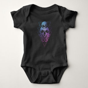 Goth Måne Skull Gothic Wicca Crescent Lunar Moth T Shirt
