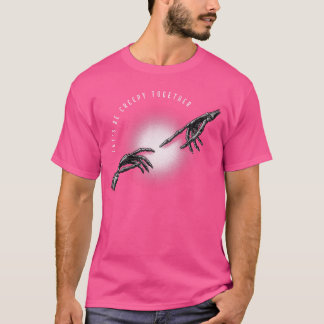 Goth Mörk Konst Punk Ockult Skräck Låt Oss Vara Ku T Shirt