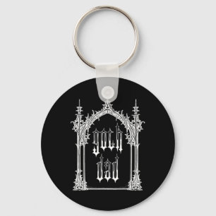 Goth Pappa Fars dag Halloween Gothic Streetwear A Nyckelring