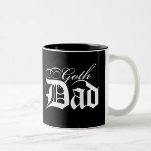 Goth pappamugg 2 Två-Tonad mugg