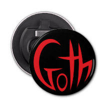 Goth (Pointlettering) (röd)