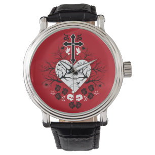 Goth Post Punk Mode Armbandsur