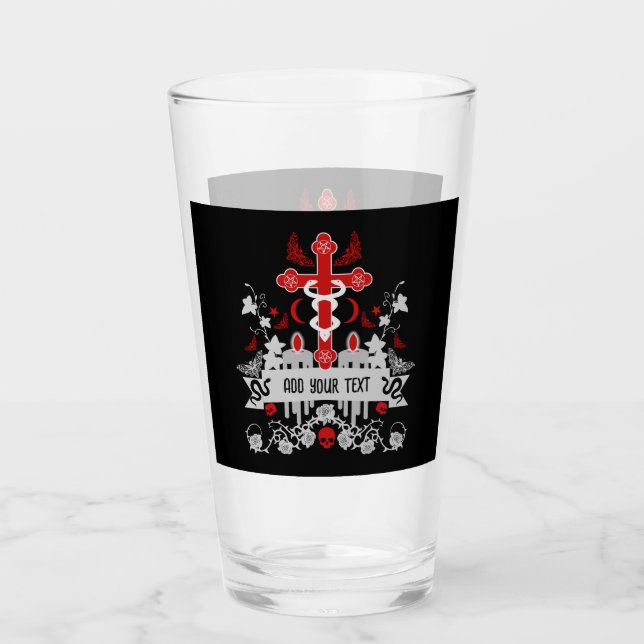 Goth Post Punk Mode Glaskopp (Framsida)