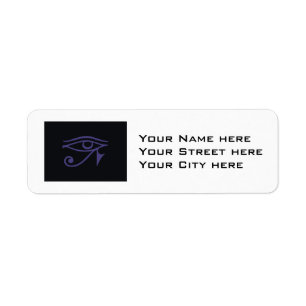 GOTH PRIDE FLAGG RETURADRESS ETIKETT