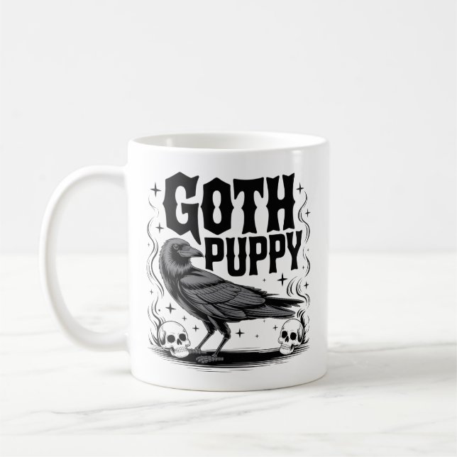Goth Puppy  Kaffemugg (Vänster)