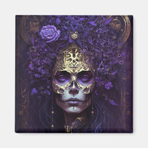 Goth Queen Fantasy Art Magnet