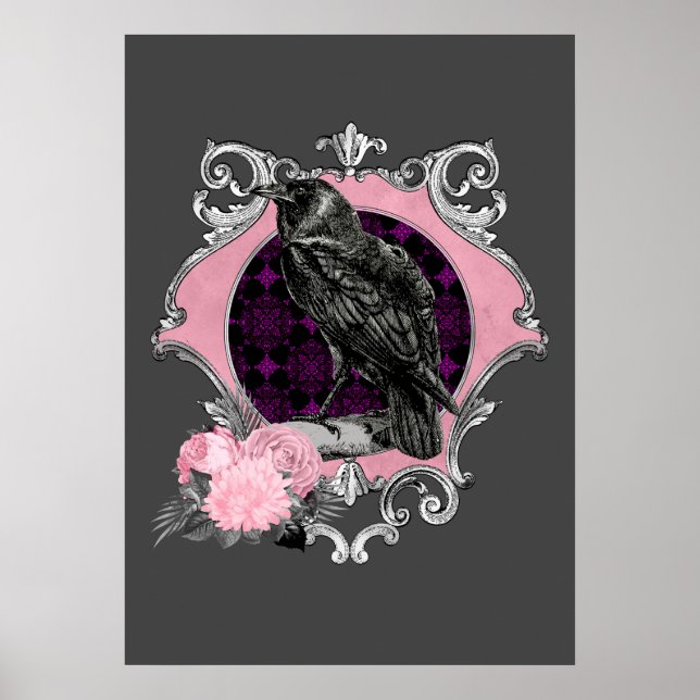 Goth Raven Ro Ram Poster (Framsidan)