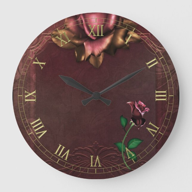 Goth Ro Wall Clock Stor Klocka (Framsida)