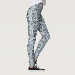 GOTH SER INGET EVIL CEMETERY SKELETON LEGGINGS Rep