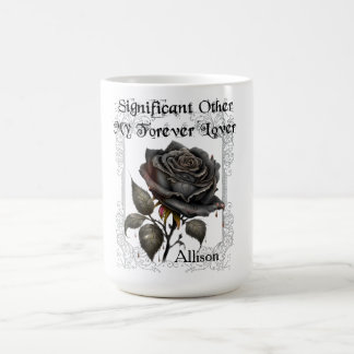 Goth Significant Annan Black Ro Mugg