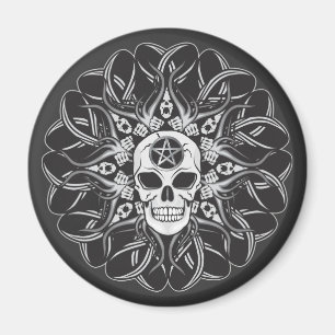 Goth skalle magnet