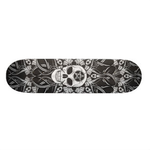 Goth skalle skateboard bräda 21,5 cm