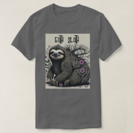 Goth Sloth T Shirt