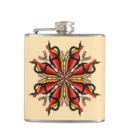 Goth Snakes Flower Tattoo Stil Fickplunta