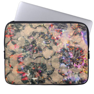 Goth snörero laptop fodral
