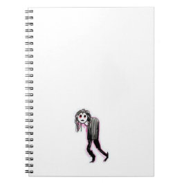 Goth Spiral Photo Notebook Anteckningsbok