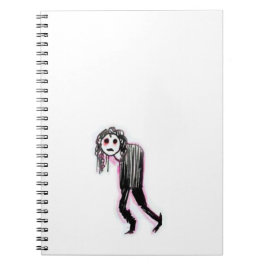 Goth Spiral Photo Notebook Anteckningsbok