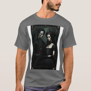 Goth Stil Tarot Älskare T Shirt