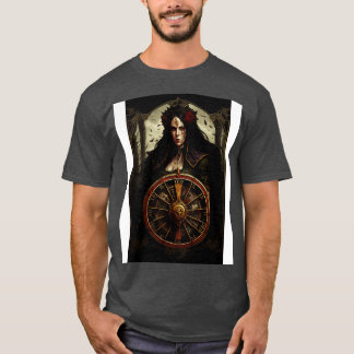 Goth Stil Tarot Wheel of Fortune 1 T Shirt