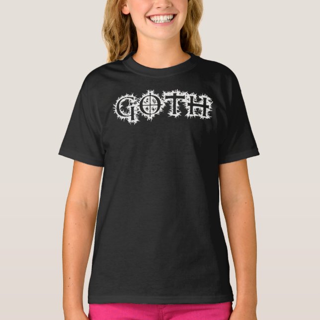 Goth Tee Shirt (Framsida)