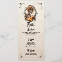 Goth Thanksgiving Flat Menu Meny