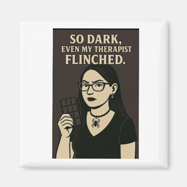 Goth Therapist Magnet (Framsidan)