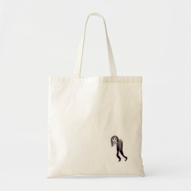 Goth Tote Shopping bag Tygkasse (Framsidan)