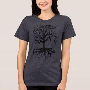 Goth Träd Halloween Träd Tee