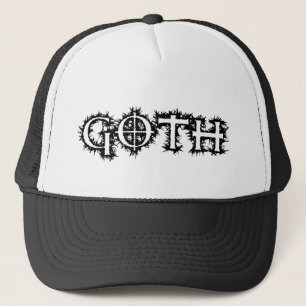 Goth Truckerkeps