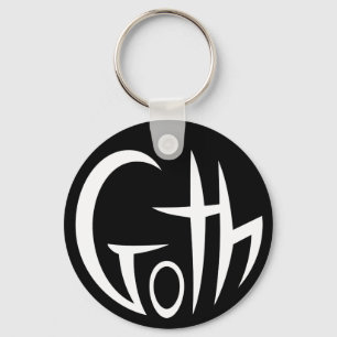 Goth (tryckbokstäver) nyckelring