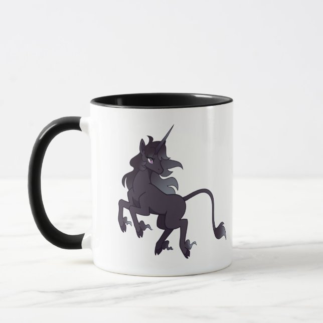 Goth Unicorn Mugg (Vänster)