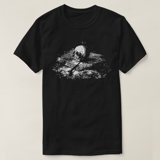 Goth utslagsplats tee shirt (Design framsida)