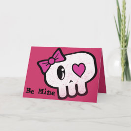 Goth Valentines day Card Helgkort