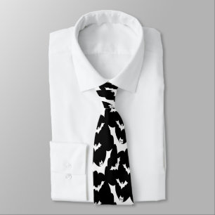 Goth Vampire Fladdermöss Tie Slips
