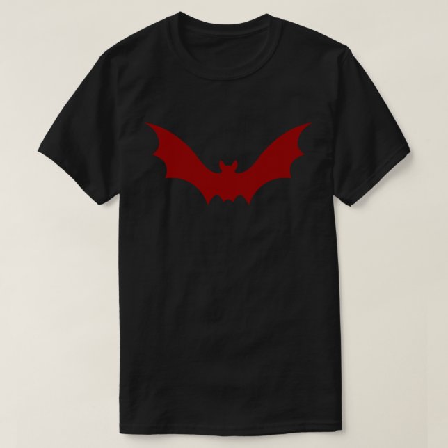 Goth vampyrfladdermus t shirt (Design framsida)