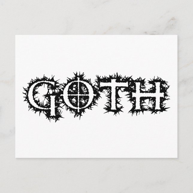 Goth Vykort (Framsida)