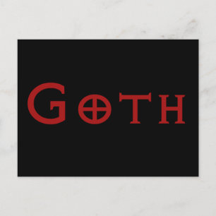 Goth Vykort