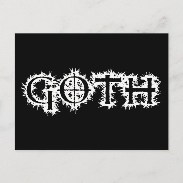 Goth Vykort (Framsida)