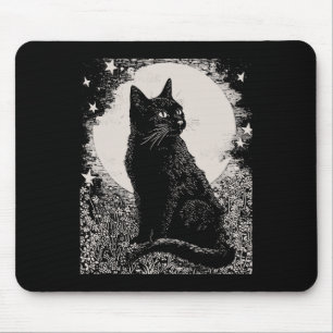 Gotham Black Cat i Garden Plant Flower Witch Hall Musmatta