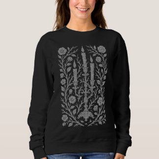 Gotham Blommigt Candelabrum - Vintage Line Art T Shirt