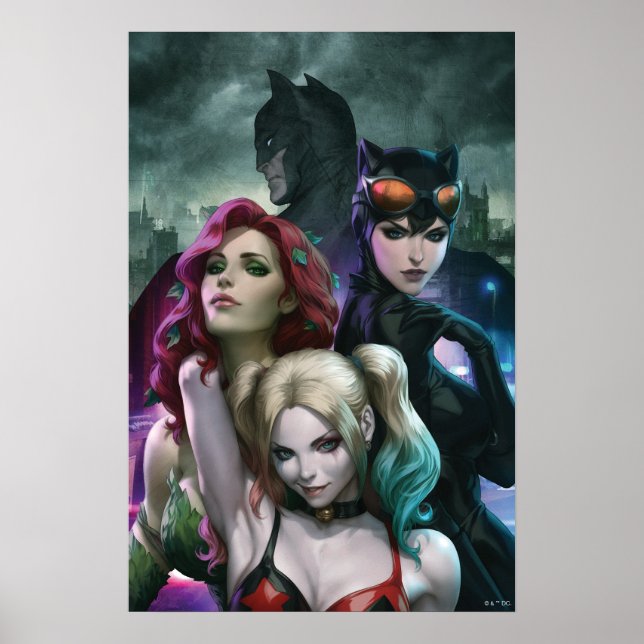 Gotham City Sirens #1000 Comic Cover Variant Poster (Framsidan)